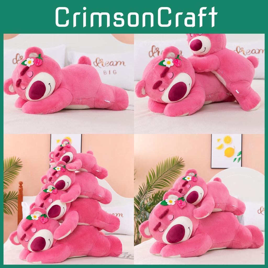 Plush Lotso Toy White Flower Cute Cartoon Gift Girls Birthday Festival Present