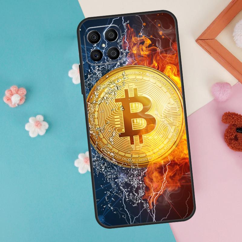 Bitcoin BTC Case For Honor 200 Pro 50 70 90 X9a X8a X8 X9 X8b X9c X9b Honor Magic 7 5 6 Lite Pro Cover