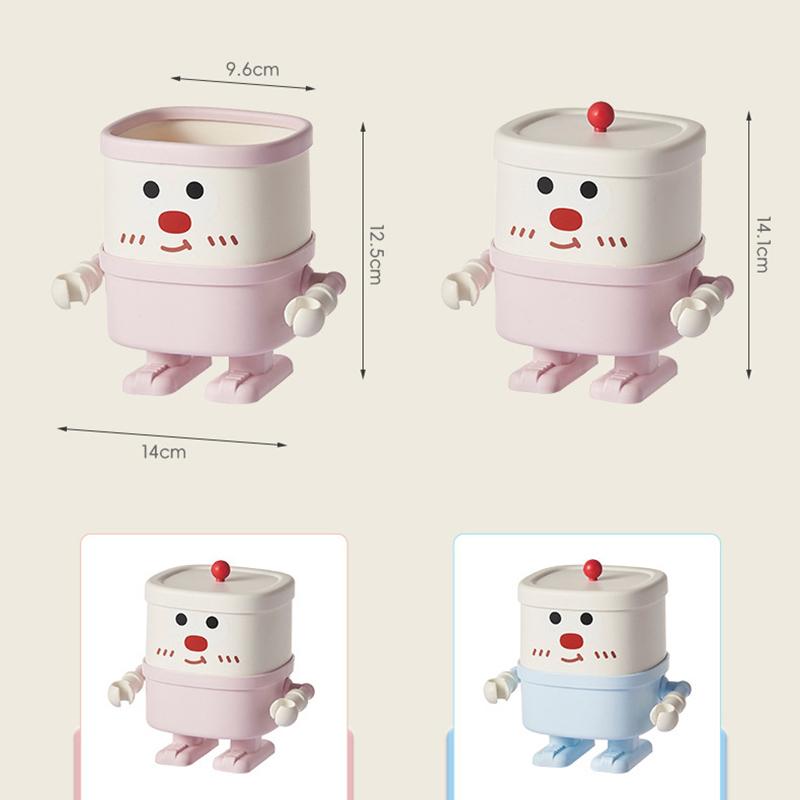 Niedlicher Schreibtisch-Stifthalter für Studenten, Multifunktionale Aufbewahrungsbox, Hohes Erscheinungsbild, Aufbewahrung von Kinder-Schreibwaren mit großem Fassungsvermögen