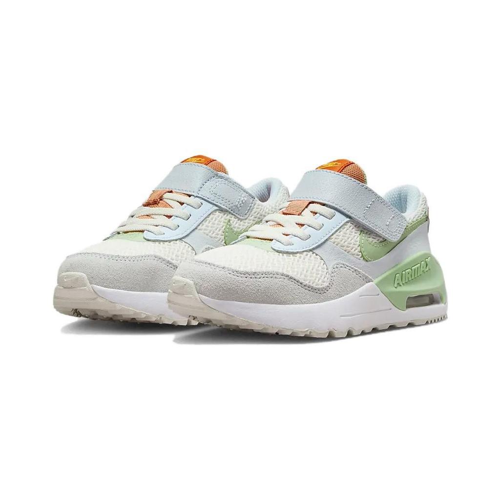 Nike Air Max SYSTM PS Phantom Honeydew Kids Sneakers Cream Football-Grey Amber-Brown DQ0285-006