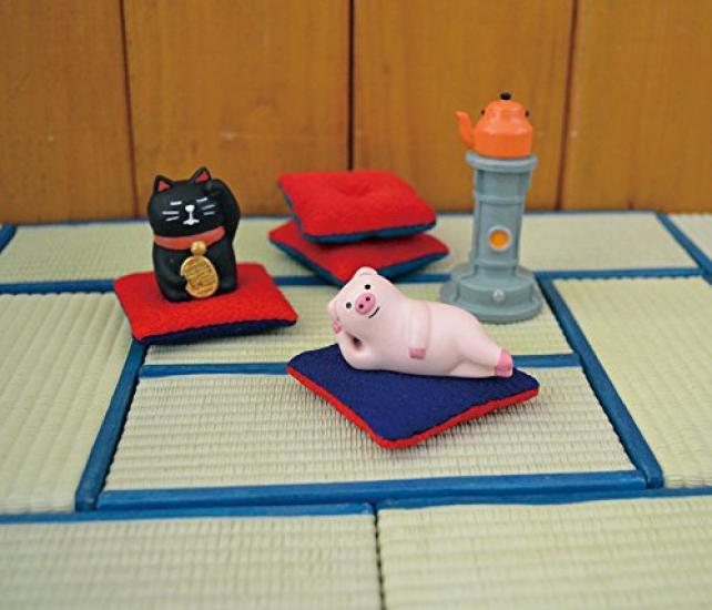 Decor Corporation Concombre Tatami Mat, Size Approx. W13.1 D6.7 H0.8 ZCB-78137