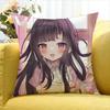 Video Game MMikan Tsumiki World Various Sizes Square Pillow Case For Car Home Bedchamber Decor