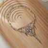 Thorn Cross Trendy Pendant Chain Necklace For Women Perfect For Stylish Everyday Wear