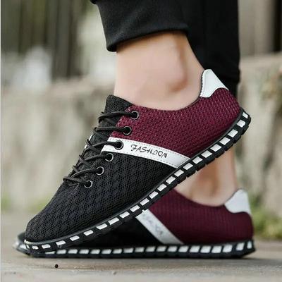 Heiß 2017 Neue Herrenmode Leichte Fahrschuhe Herren Niedrig zu helfen atmungsaktiv Freizeit Canvas Schuhe Große Größe Kostenloser Versand