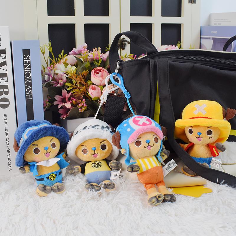 Mini Tony Tony Chopper Plush Toys One Piece Luffy Sabo Sanji Portgas·D· Ace Chopper The Straw Hat Pirates Sign Anime Stuffed Dol