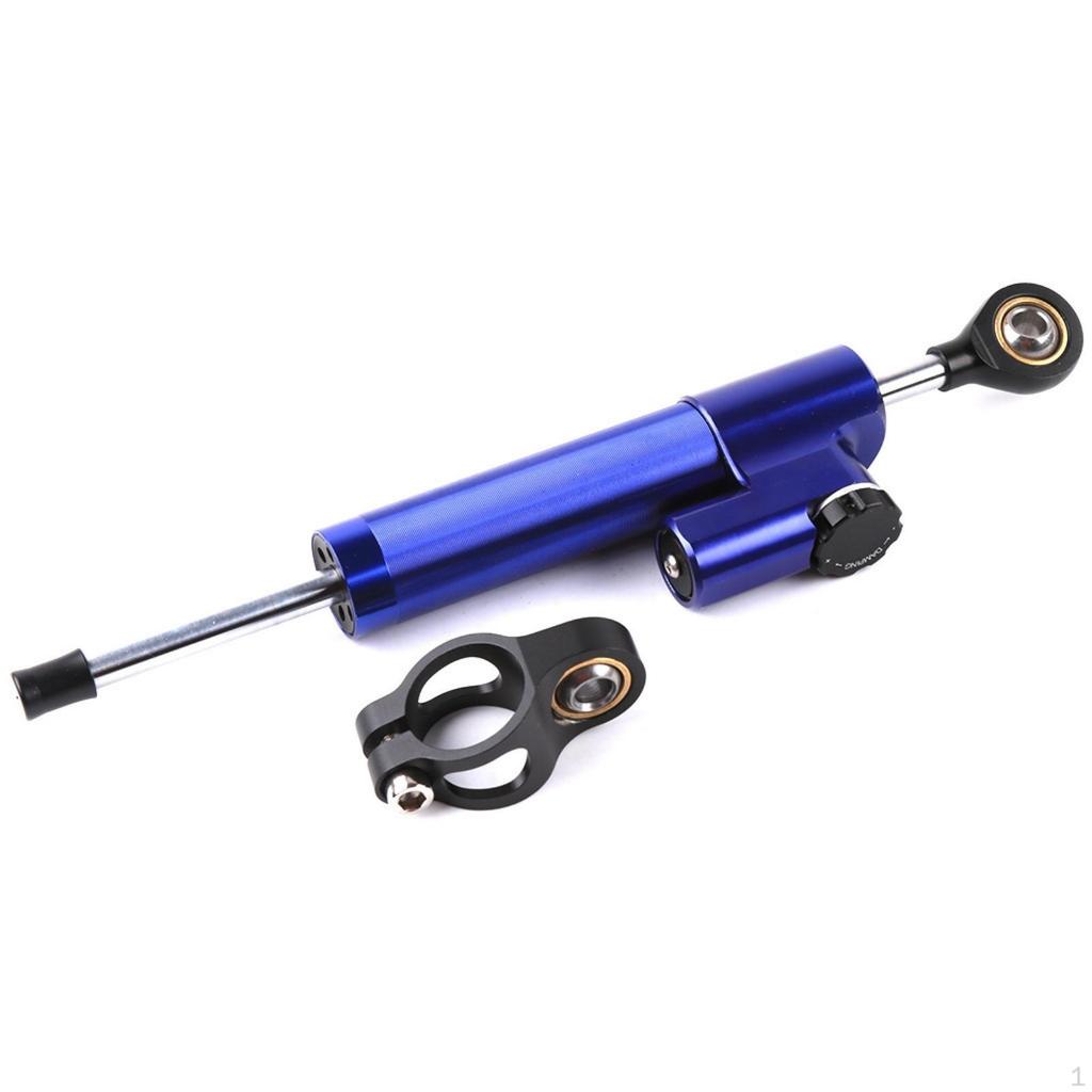 Anodized Motorcycle Steering Damper Heavy-Duty Stabilizer