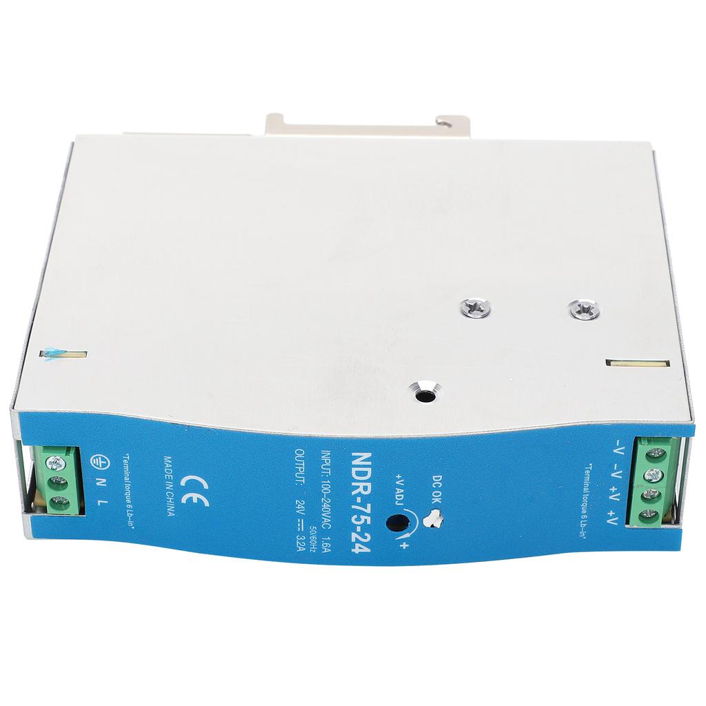 BERM Switching Power Supply for PLC NDR-75-24 75W 24V 3.2A 100-240VAC Input Voltage