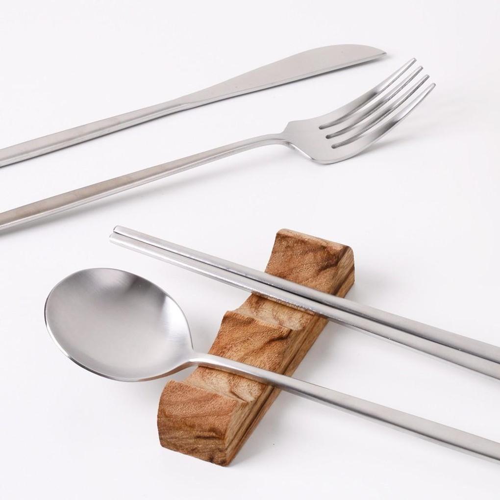 Avella Premium Glossy and Matte Silver Dinner Cutlery Knife