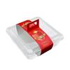 Transparent Square Dessert Packaging Box