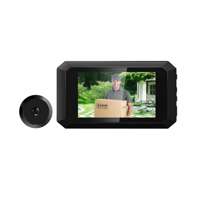 Smart Cat Eye Doorbell: 1080P HD, Multi-Language & Night Vision – Your Home’s Security Guardian