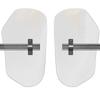 Suzuki DL250 Motorcycle Accessories: Butterfly Bumper, Knee Pads, Windshield, Mudguards
