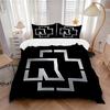 Metallic Symbol Print 3Pcs Bedding Setduvet Cover With 2 Bedropillowcase Home Birthday Gift