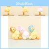 Cute Tilted Head Duck Keychain Plush Toy Soft Duck Doll Stuffed Animal 14cm Tall