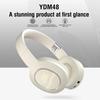 Luminous Bluetooth Wireless Headphones with Silicone Headband YDM48RGB, featuring Long Battery Life.
