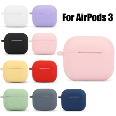 Silikonowe etui na słuchawki do Apple AirPods 3 etui bezprzewodowe etui na słuchawki Bluetooth do Airpods 3 osłona ochronna akcesoria