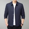Firstview Men's Business Casual Button-Down Long Sleeve Jacket