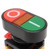 1pcs Red Green Power ON/OFF Start Stop Push Button Lighted Indicator Momentary Switch Home Tools