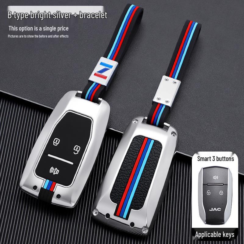 Sihao Car Key Protective Covers: Compatible with X8, A5, X4, and E10X models; Unisex design with durable buckle closure.