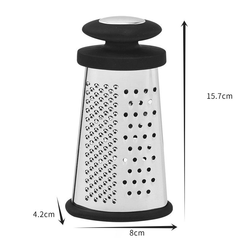 1pc Stainless Steel Grater 2 Sided Cheese Grater Vegetables Grater Multipurpose Kitchen Tools