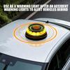 Strobe Lights for Car 3-Level Portable Magnetic Auto Accessories Car Warning Light for Trailer Tow Work Motorcycle RV Snowplow