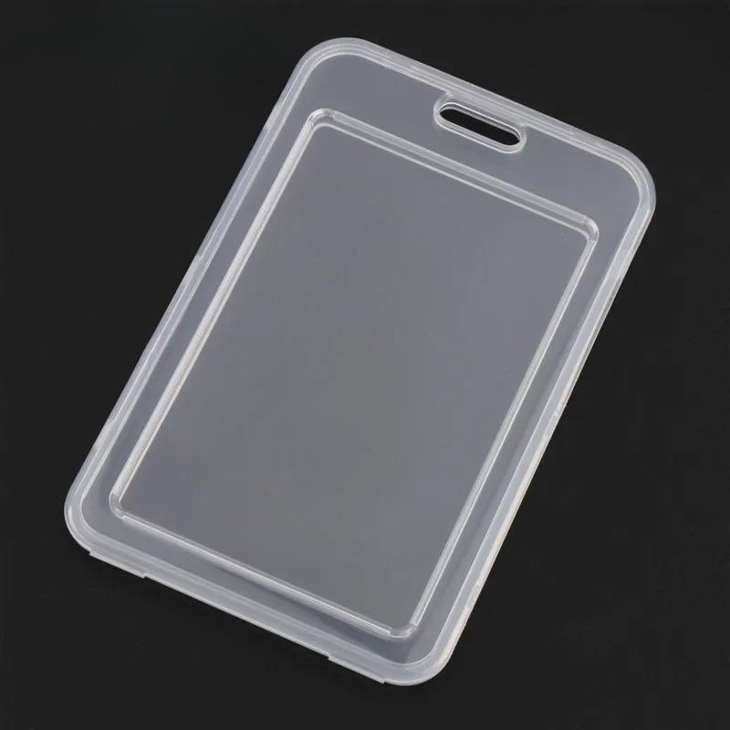 Transparent Two Types Card Women Men Student Bus Card Badge Holder Credit Cards Bank ID Card school supplies