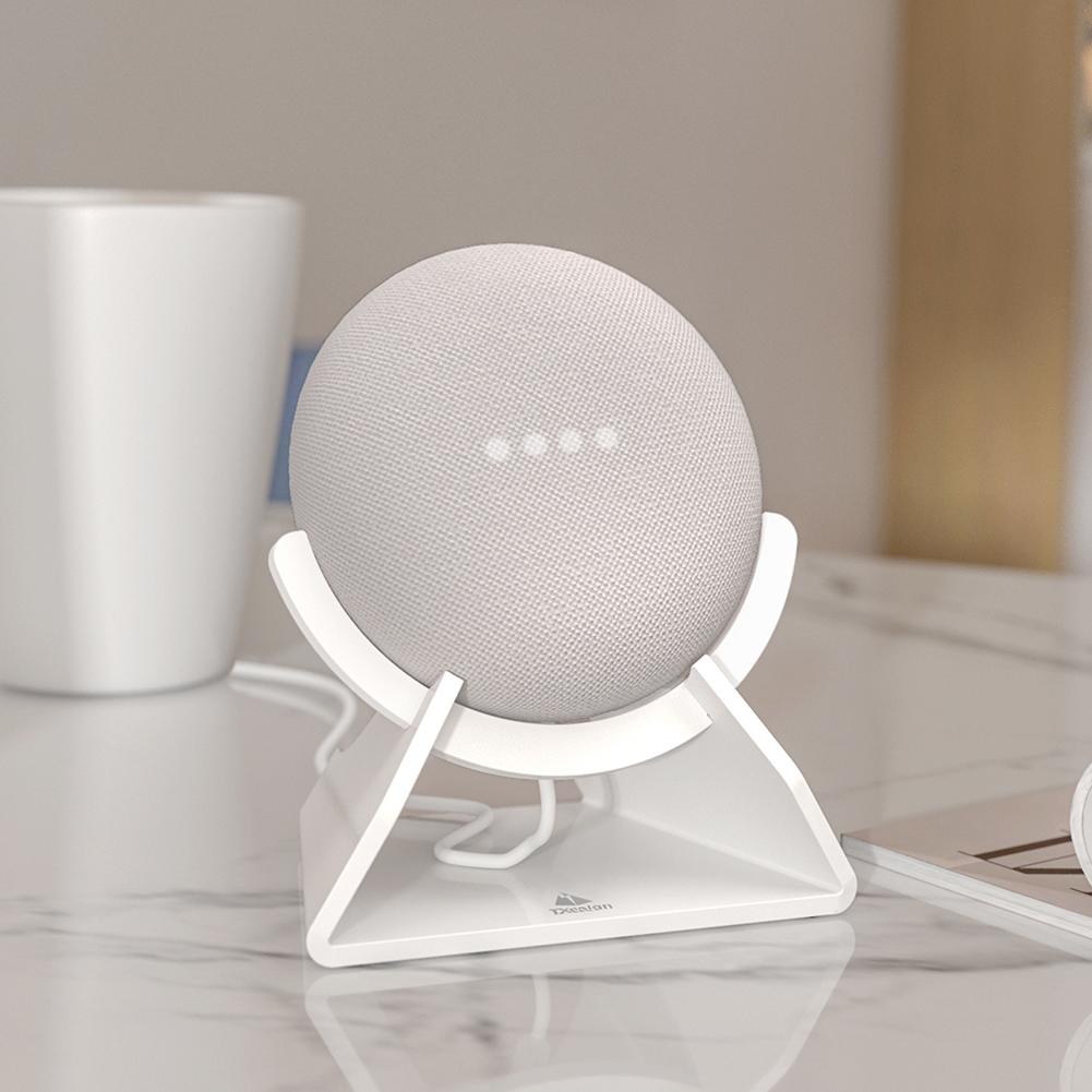Upright Stand Acrylic Speaker Stand Desktop Holder for Nest Mini Speaker
