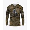 Kamuflasje Vill Jakt Dyr Grafisk t-skjorte 3D-trykket herre- og dame-streetwear T-skjorte klær O-hals langermet Tee