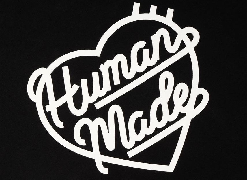 HUMAN MADE HEART L/S T-SHIRT Black