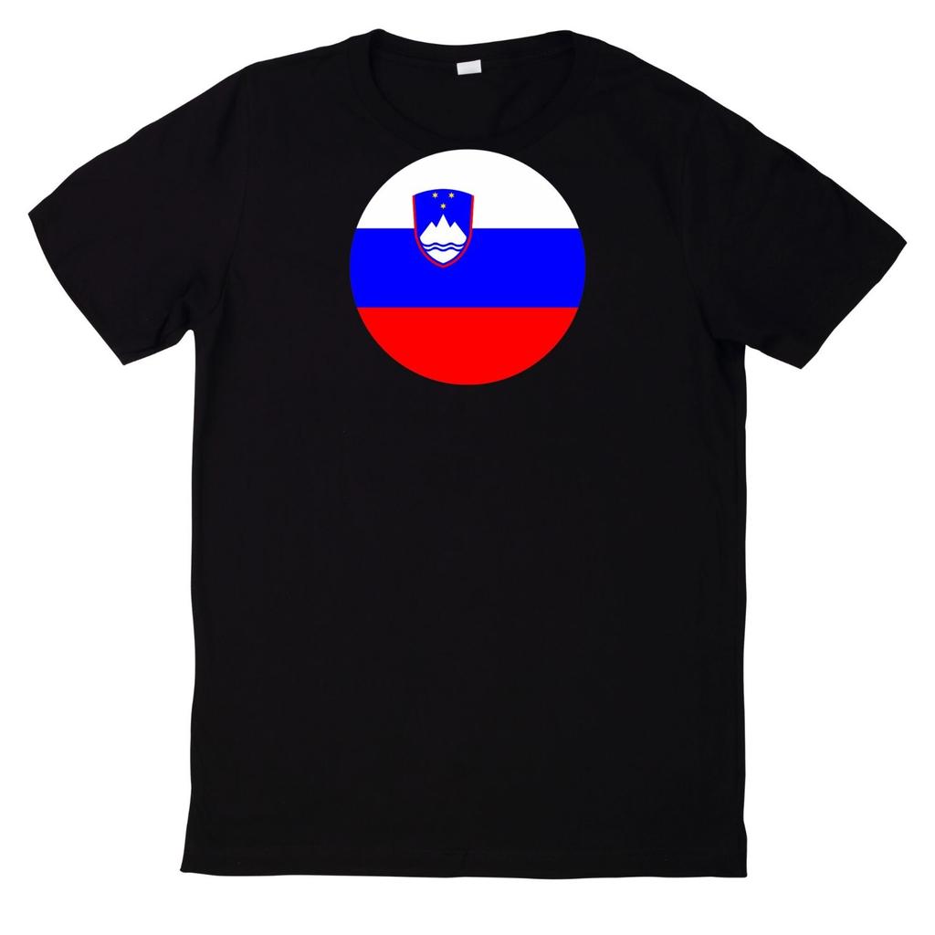 T-Shirt Slowenien Fan Shirt 2024 Motiv BaumwolleWird in neuem Fenster oder Tab geöffnet