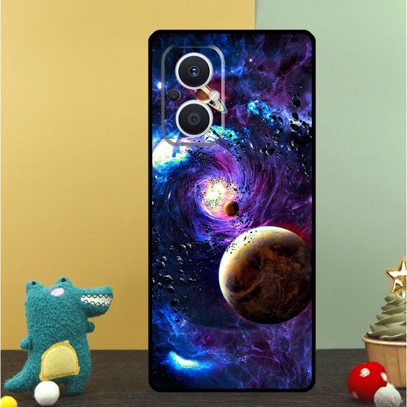 

Outer Space Planet Stars Moon Case For OPPO Reno 15 15F 14 13 12 11 10 Pro 14F 13F 12F 11F 8T OPPO Find X9 X8 X6 Pro Cover OPPO Reno8 Lite