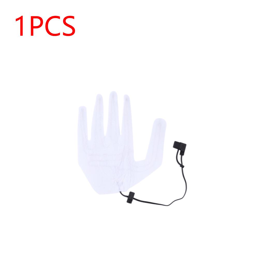 

1/2PCS Електричний USB-нагрівач для рукавичок Композитне волокно Електричний гарячий дріт Зимові рукавички з підігрівом Pad Теплі лижні рукавички Грілка Pad
