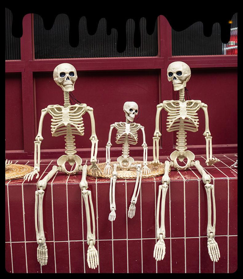 Halloween Human Skeleton Decoration for Party and Scene Layout