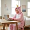 Pink Unicorn Kigurumi Onesie Costume XL: 175-185Cm