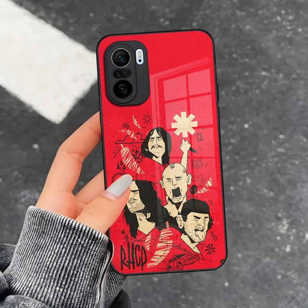 Red Hot RHCP Chili Phone Case for Xiaomi 15 14 13 12 X Redmi Note 10 Mi 11 S Lite T Pro ultra glass Cover