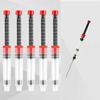 6 ST Reservoarpenna Bläckpatron Omvandlare Fyllare Bläckpenna Blåsa Spruta Anordning Verktyg Papperstillbehör Kontorsmaterial