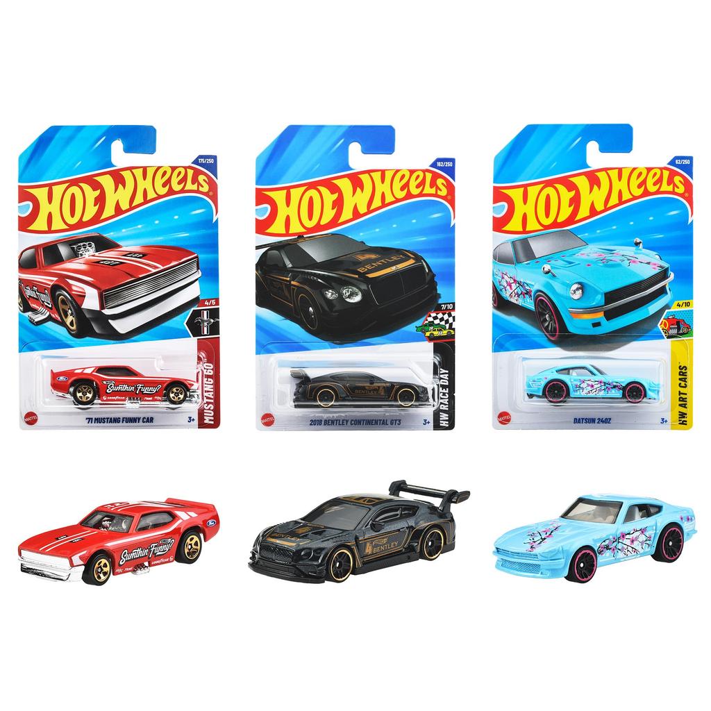 Hot Wheels Basic Cars H Assortment Vehicle Toy Mini Ages Cars, 36-Car Box, 3+, Multi-Purpose, 98PH-C4982
