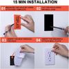 Creative Hidden Wall Socket Storage Box Sight Secret Hide Pills Jewellery Security Container Stash For Coin Cash And Small Items