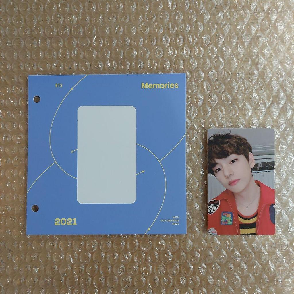 [USED] BTS Memories 2021 Blu-ray Trading Cards Official V