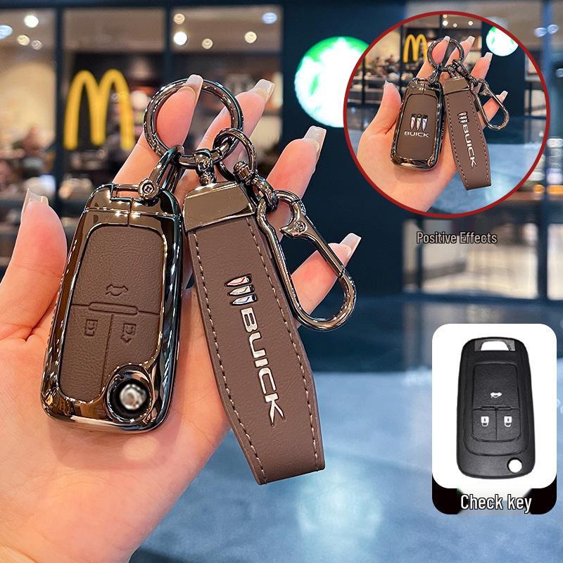 Folding Metal Key Case for Buick Excelle, Yue Lang 10-20 models