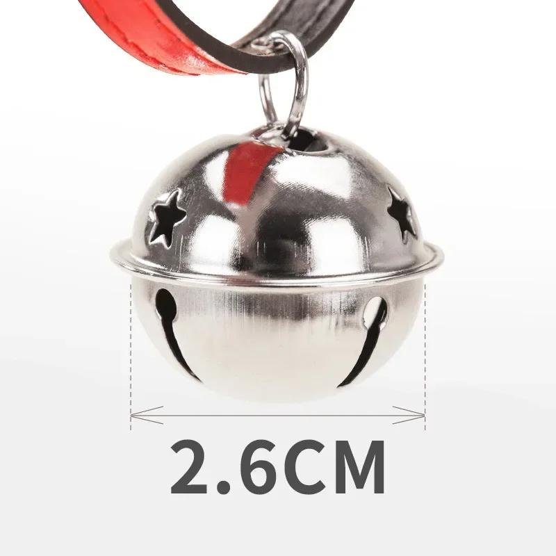 Pet Collar Bell Paw Print Bone Alloy Bell Small Dog Teddy Puppy Collar Dog Cat Supplies