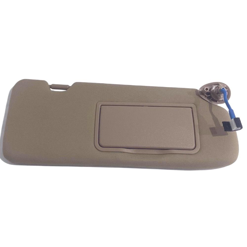 Beige Left Right Sun Visor with Makeup Mirror Light 83280TLAA12ZA 83230TLAA61ZA for Honda CRV 2017 2018 Right