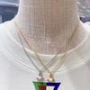 2023 New Arrival Copper Saturn Pearl Necklace For Women Classic And Versatile Planetary Chain