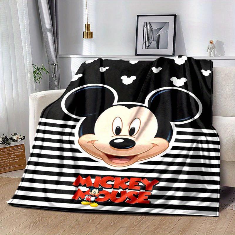 Coperta Cartone Animato di Topolino e Minnie: Adorabile, Caldo e Perfetto per la Decorazione della Casa Soggiorno, Viaggio e Tutte le Stagioni