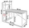 Biurko Industrialne Loftowe Trosa Craft