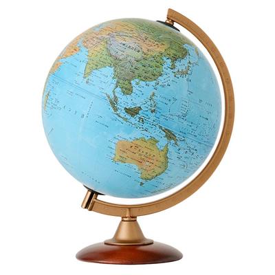 Orbys 6 Types To Choose Topographical Sphere Diameter 25cm For Made In Gift for New School Celebration Globe, From, Map, [No Light], Interior,