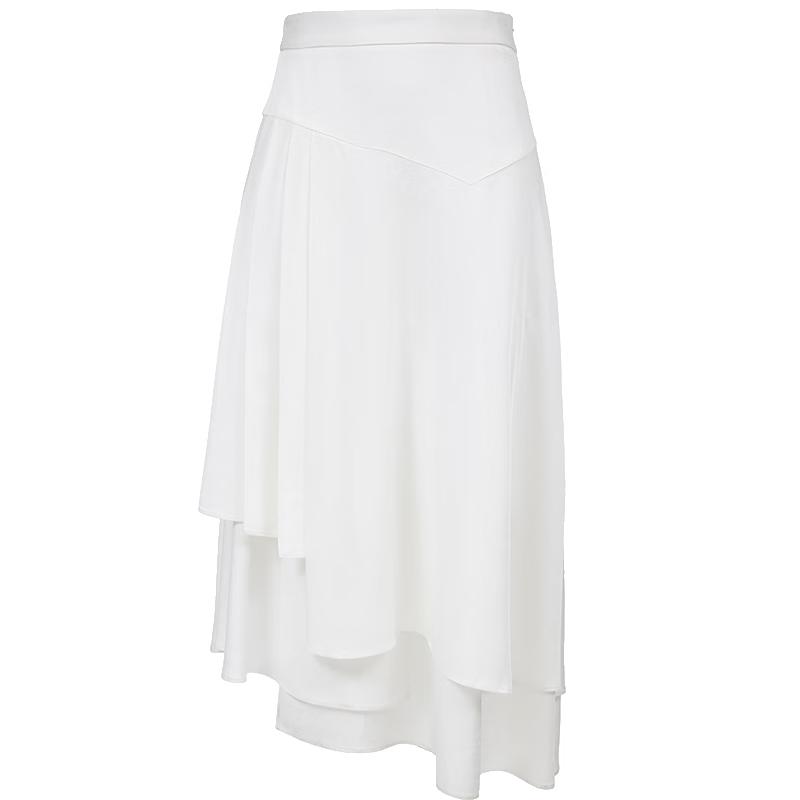 

VEROMODA Women s 2025 Summer Asymmetrical A-Line Skirt L