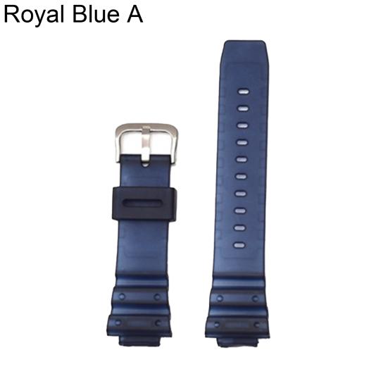 Uhrenarmband, weiches, wasserdichtes Harz, 16 mm, Sport-Tauch-Ersatzarmband, kompatibel mit der Casio 9052 5600 6900-Serie