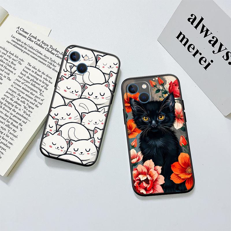 RP15 Cat Kitten Meow New High-End Shell Phone Case for Xiaomi Poco F8 M4 M5 M6 M7 X3 X6 X7 Pro GT NFC Ultra