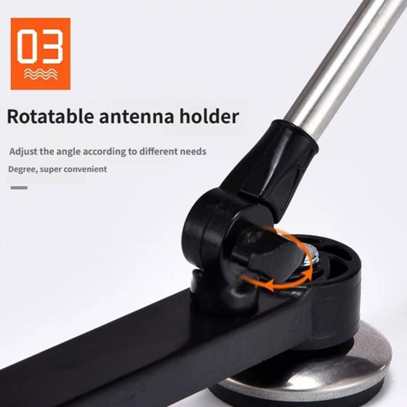 Rafts Ice Fishing Stand Fishing Rod Holder Rack with Adjustable Angles Enhances Grip And Stability For Outdoor Fishing