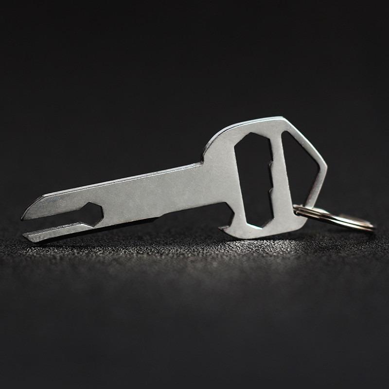 EDC Gear Stainless Steel Multi-tool Portable Keychain Wrench Bottle Opener Outdoor Camping Multi Tools